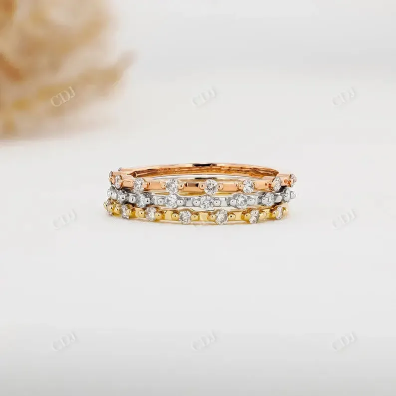 0.14CTW Lab Grown Diamond Thin Wedding Ring