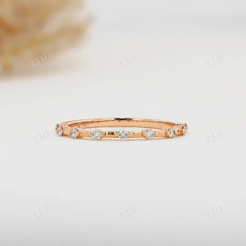 0.14CTW Lab Grown Diamond Thin Wedding Ring