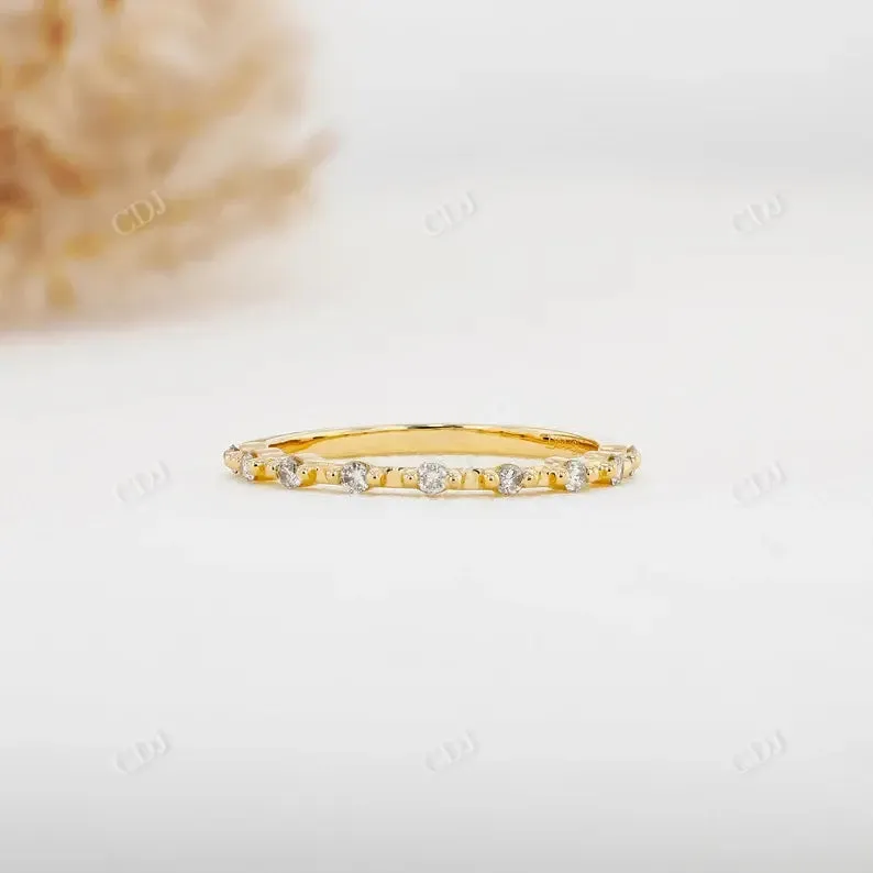 0.14CTW Lab Grown Diamond Thin Wedding Ring