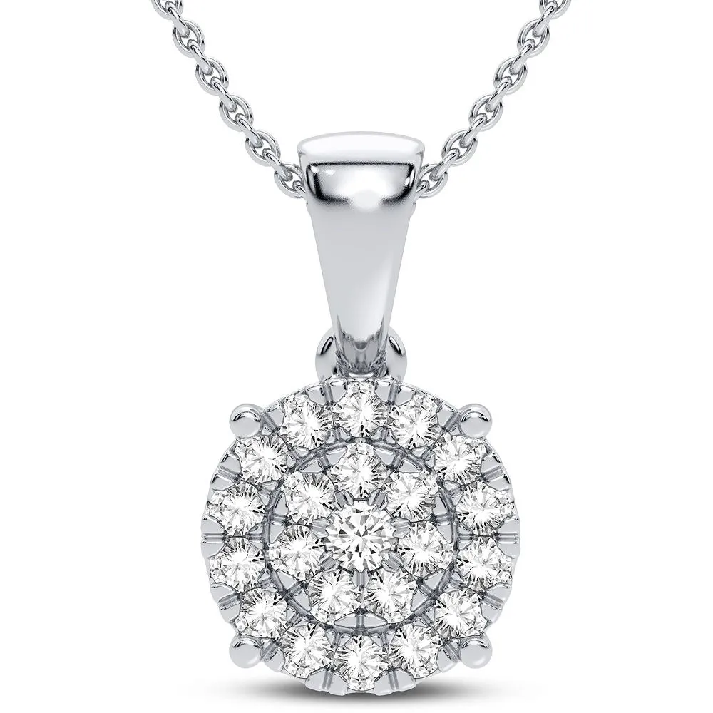 10K 0.25CT DIAMOND PENDANT