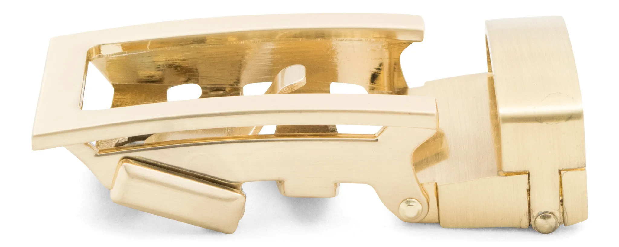 1.25" Traditional Buckle in Gold