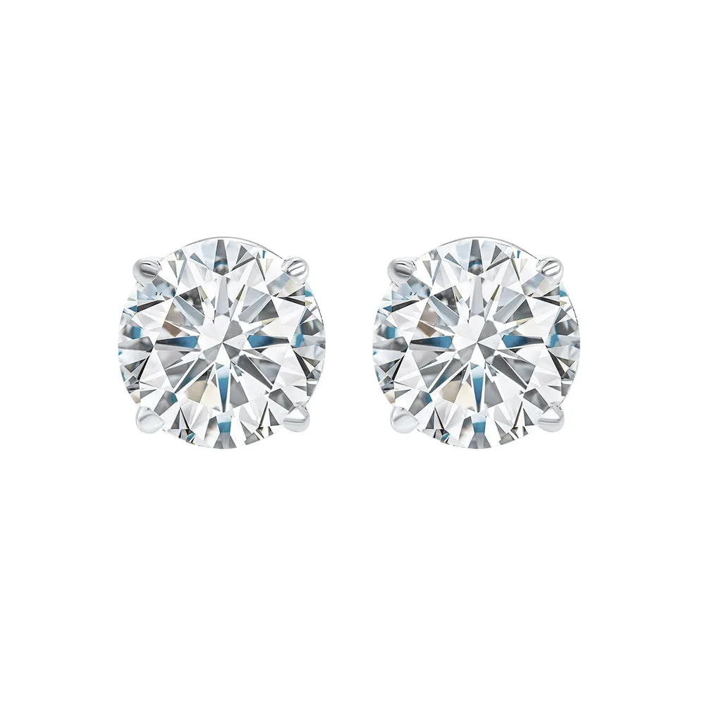 14KT WHITE GOLD DIAMOND (1 1/4CTW) EARRING