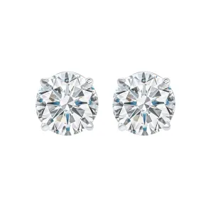 14KT WHITE GOLD DIAMOND (1 1/4CTW) EARRING