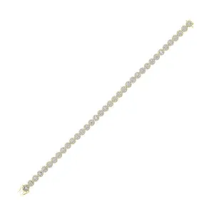 14KT Yellow Gold & Diamond Classic Book Tru Reflection Bracelet  - 2 ctw