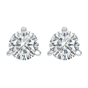 18KT WHITE GOLD DIAMOND (2CTW) EARRING