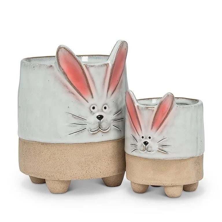 Abbott Bunny Planters, Available in 2 Sizes