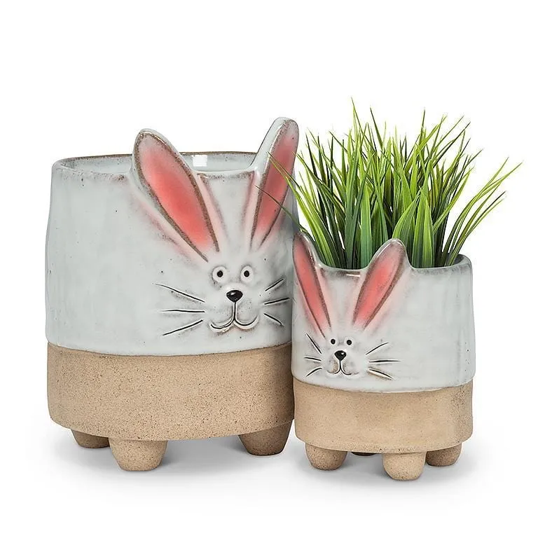 Abbott Bunny Planters, Available in 2 Sizes