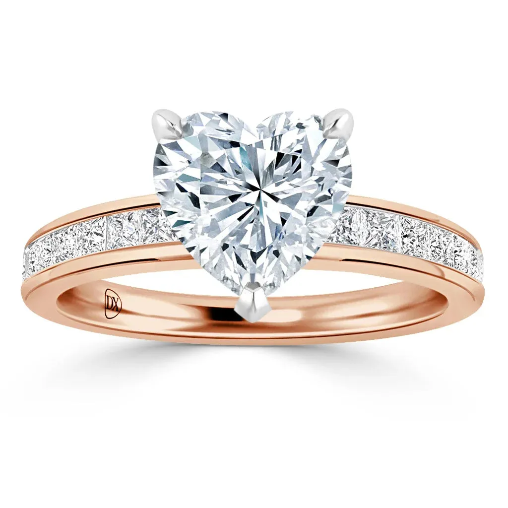 Amelia - 18ct Rose Gold - Heart