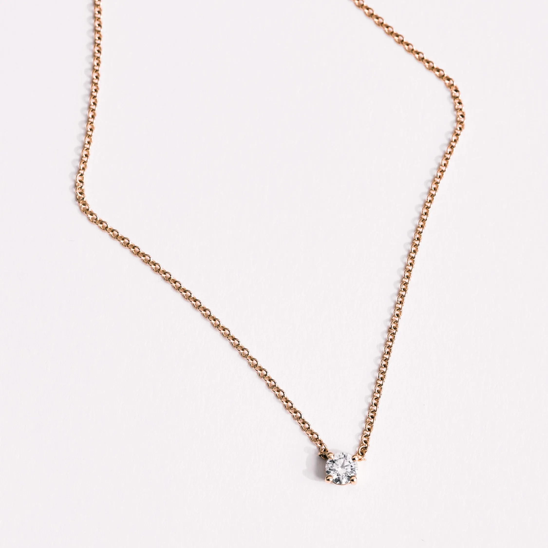 Annabelle Necklace White Diamond