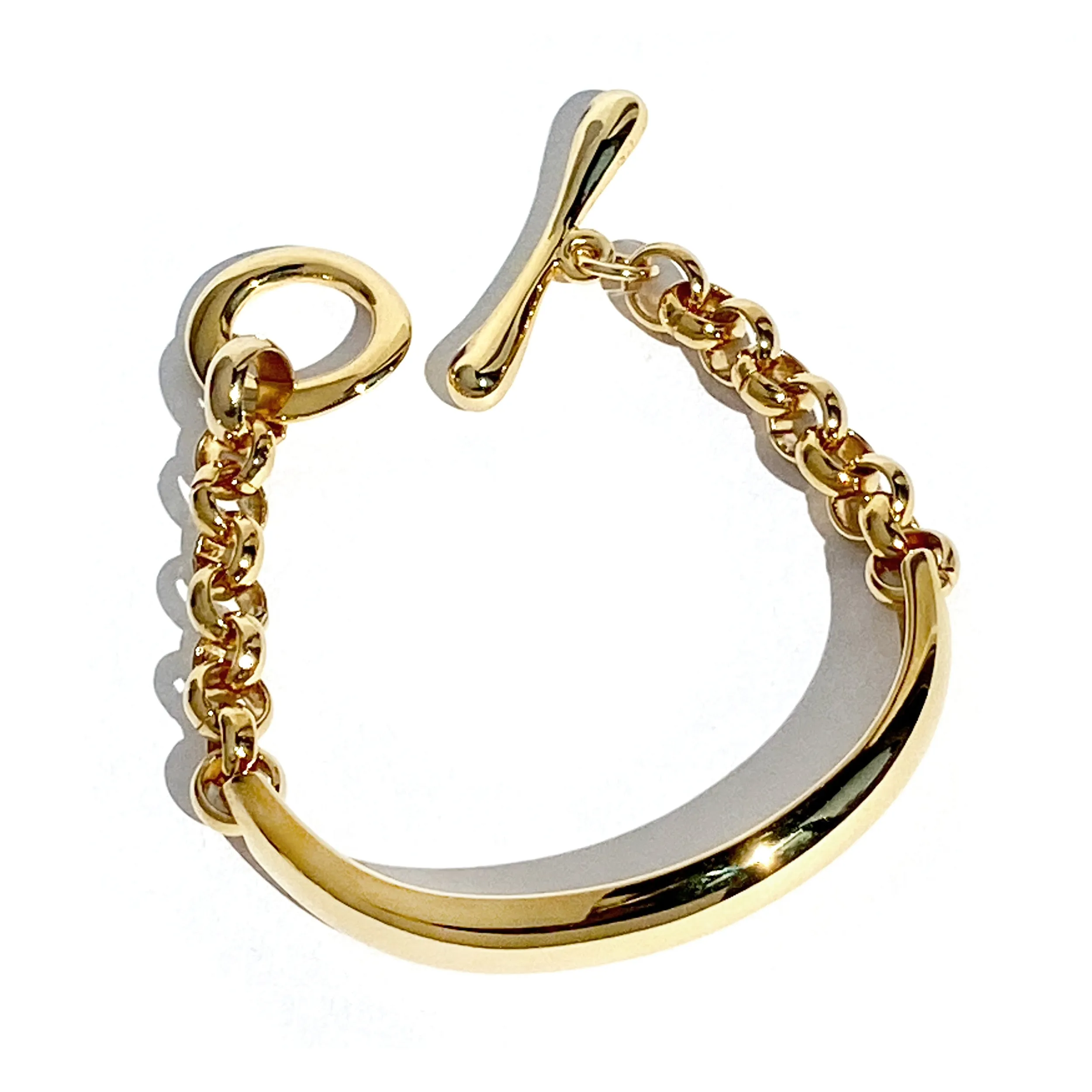 Arc Bracelet - Gold