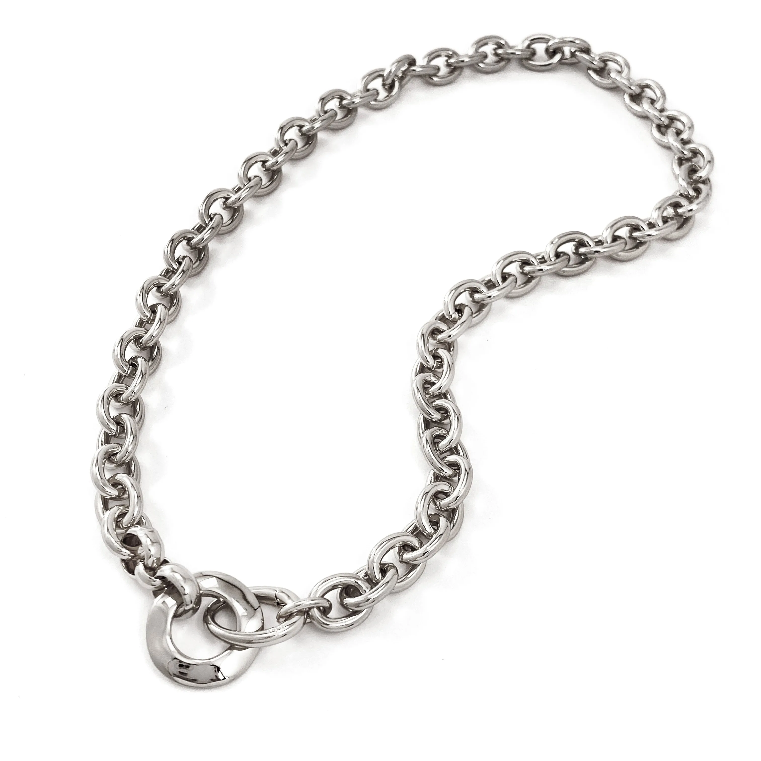 Ava Clip Lariat - Silver