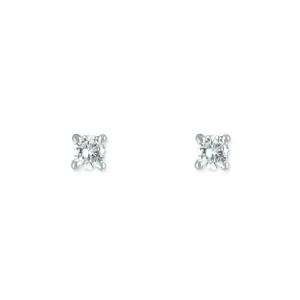 Baby Solitaire Earrings