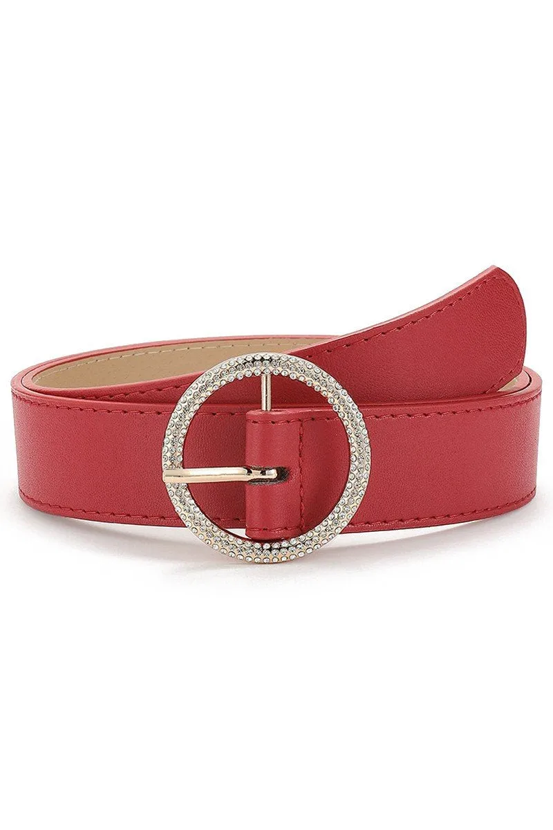 BEADS BUCKLE TRENDY SIMPLE BELT