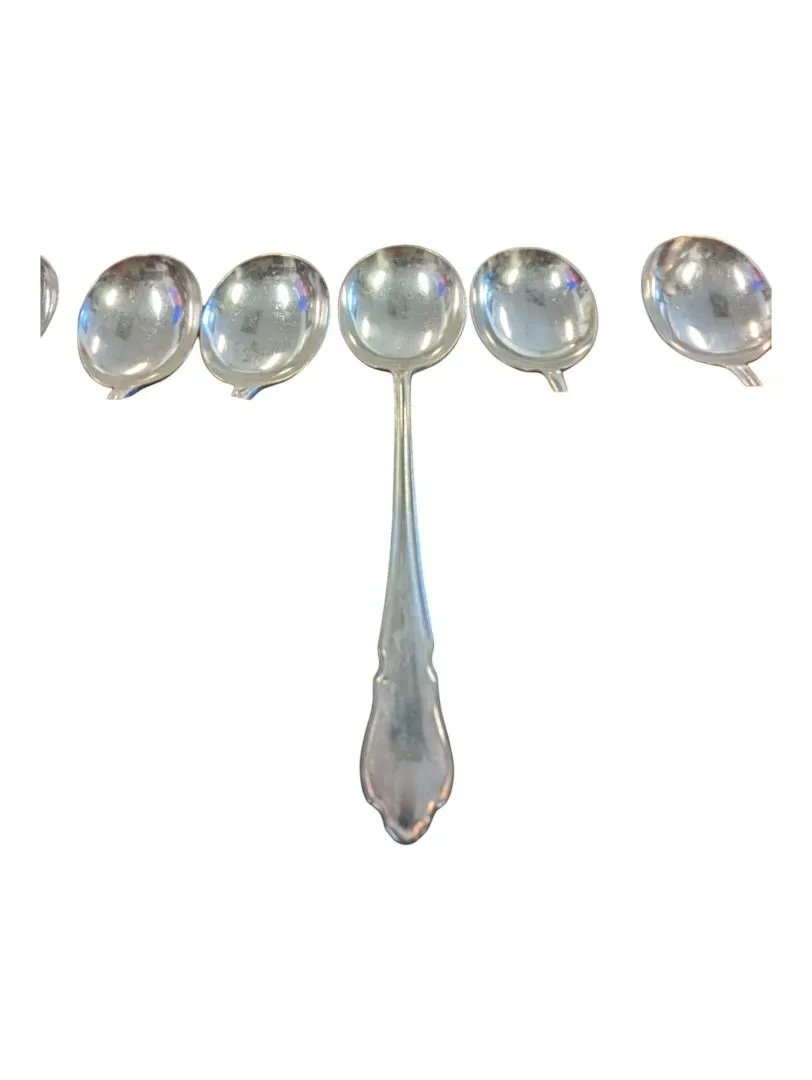 Beautiful Vintage Silver Spoon Set