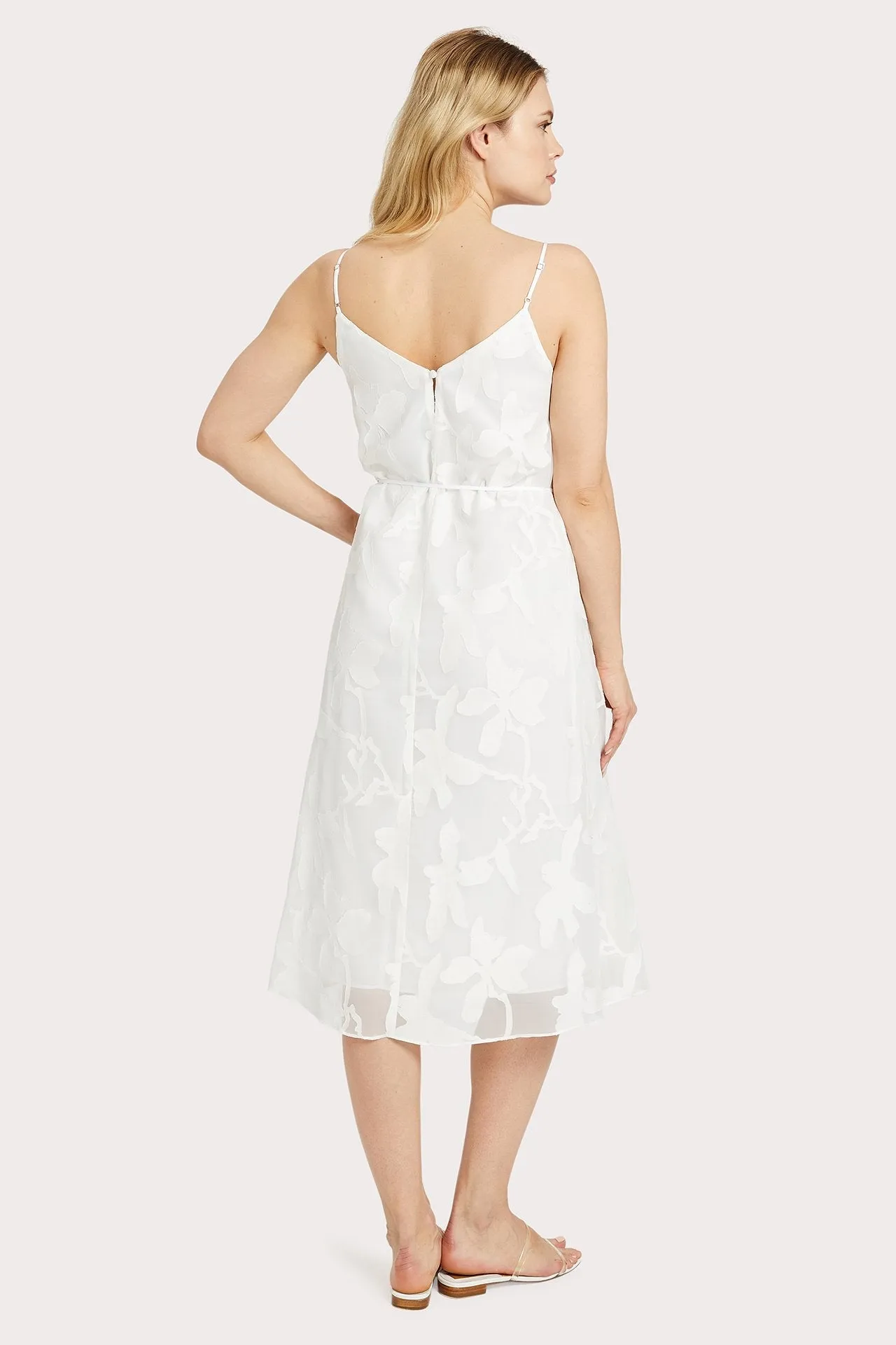 Becca Floral Devore Dress