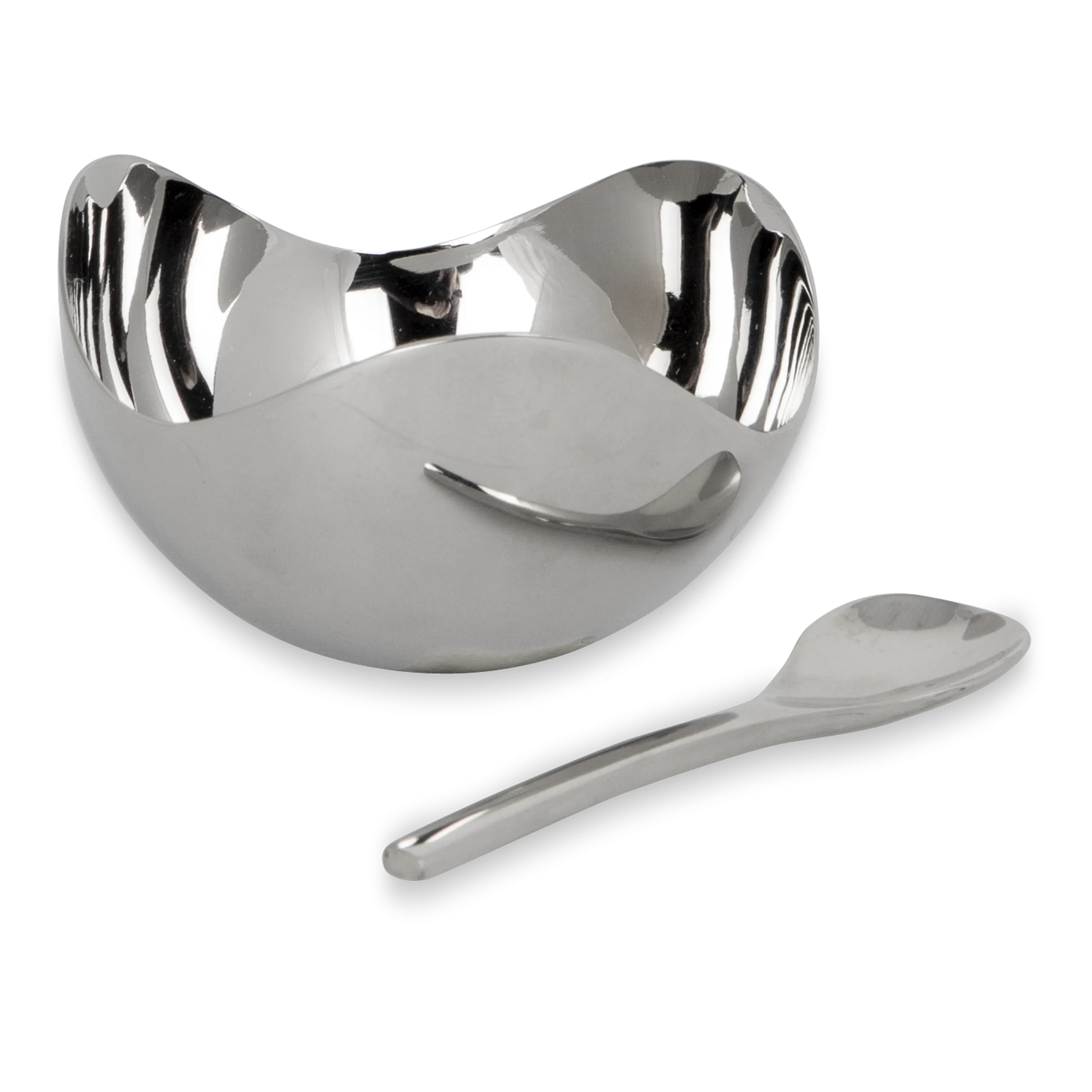 Bloom Salt Cellar & Spoon