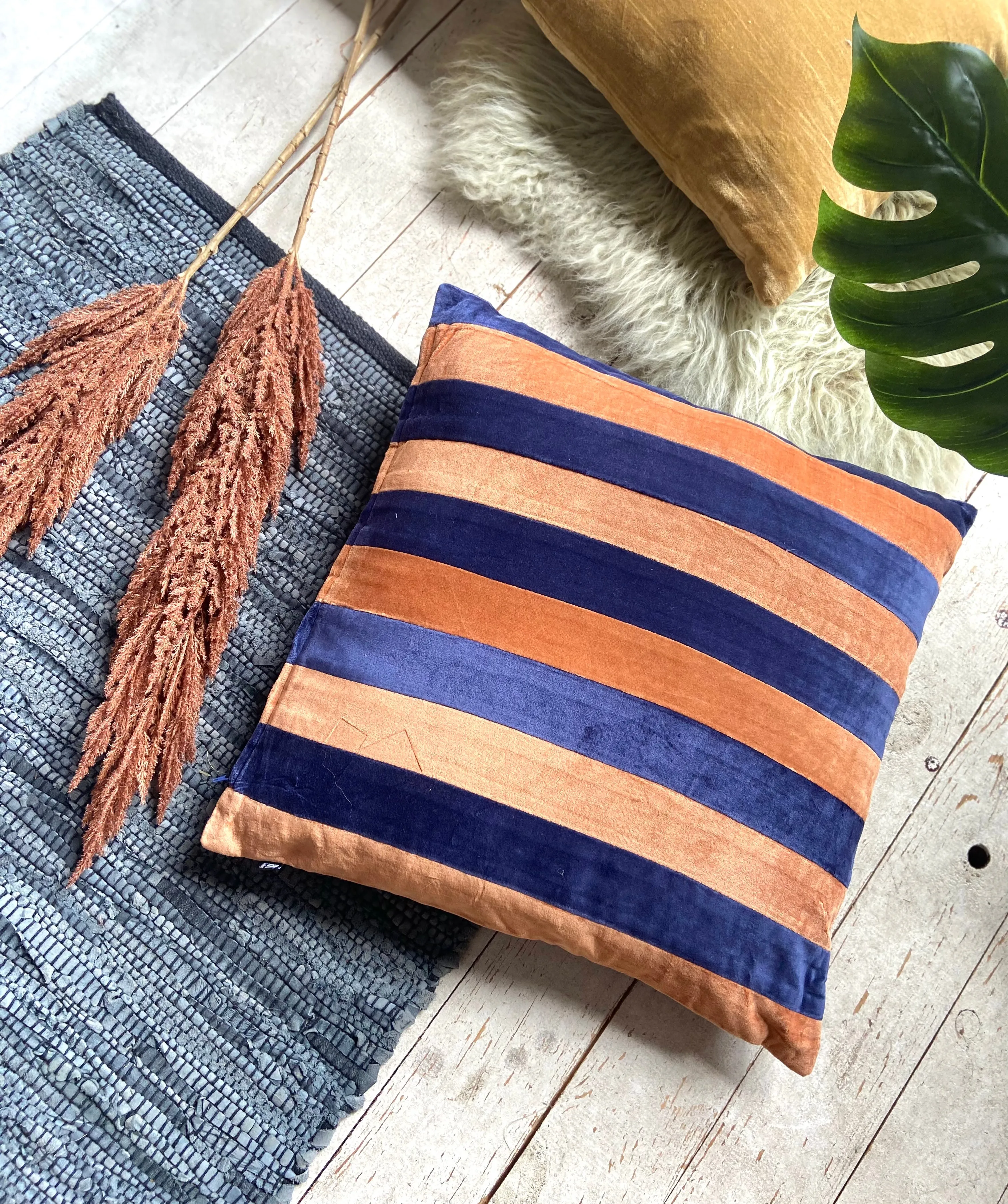 Bold Stripe Cushion Is A Choice Of Colours