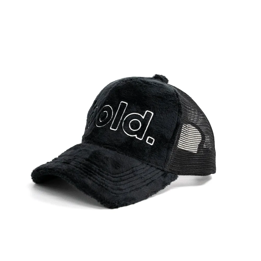 bold. Trucker Cap Black