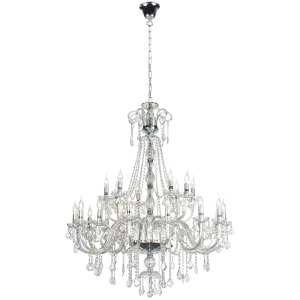 Bright Star Lighting CH3050/24 CRYSTAL Crystal Chandelier