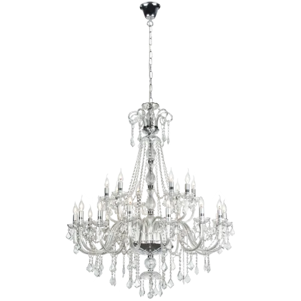 Bright Star Lighting CH3050/24 CRYSTAL Crystal Chandelier