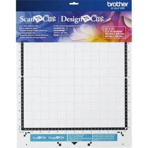 Brother ScanNCut Low Tack Mat 12in x 12in Low Tack