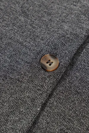 Button-Front Cardigan Sweater