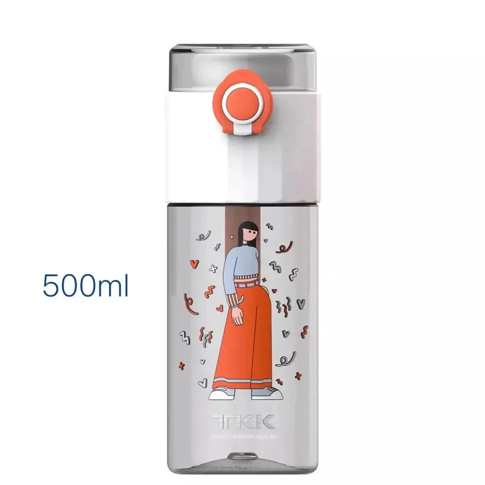 Cartoon Theme Water Bottle To Keep You Stylish (500ML,MultiColours)