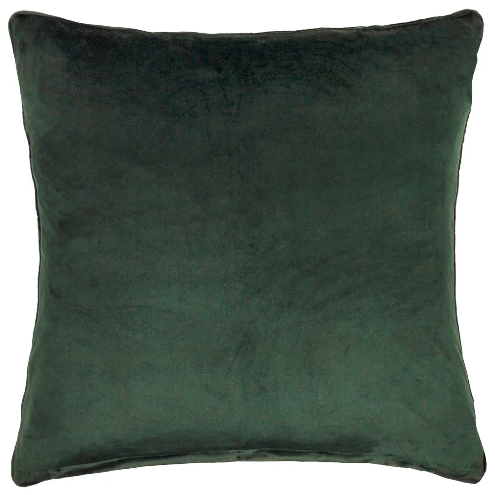 Caval Boucle Jacquard Cushion Ivy Green