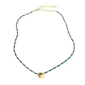 Charm Necklace / Olive