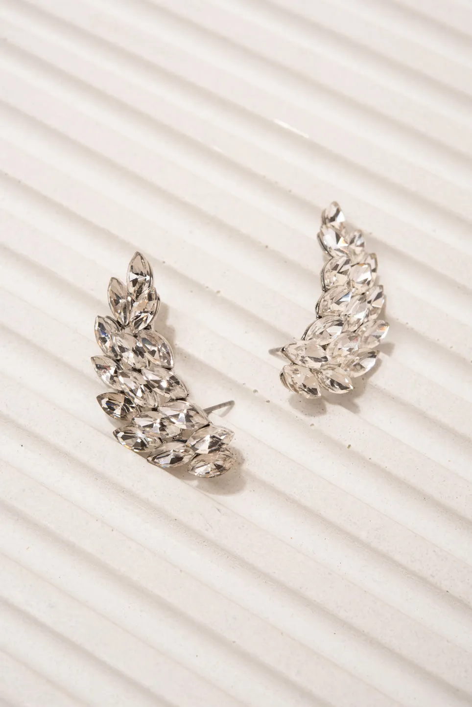 Cherub Crawler Wing Post Earrings