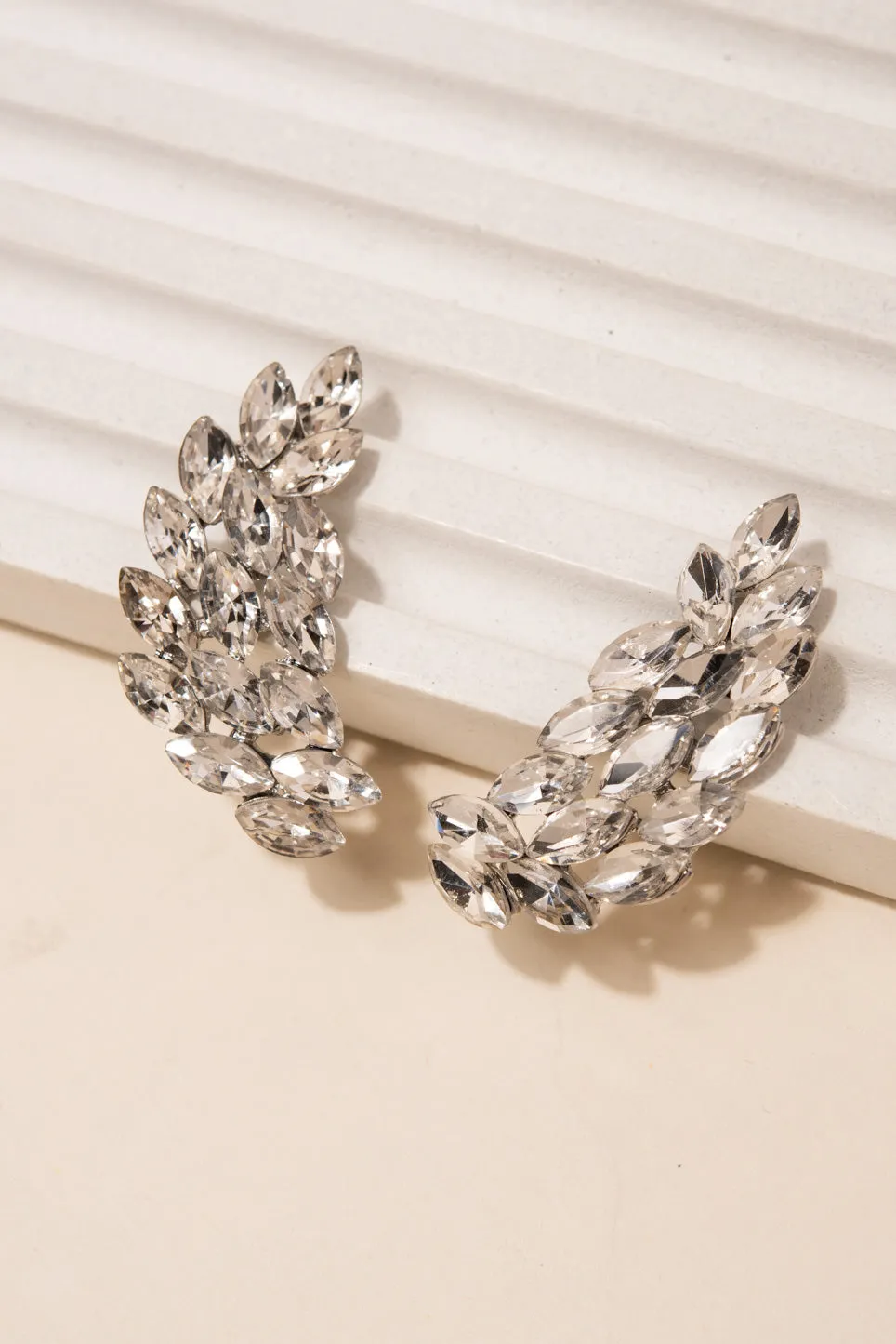 Cherub Crawler Wing Post Earrings