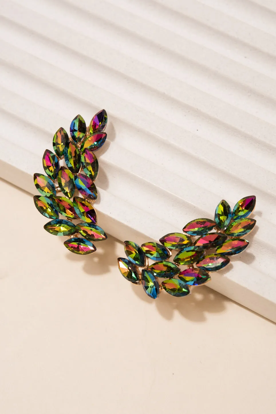 Cherub Crawler Wing Post Earrings