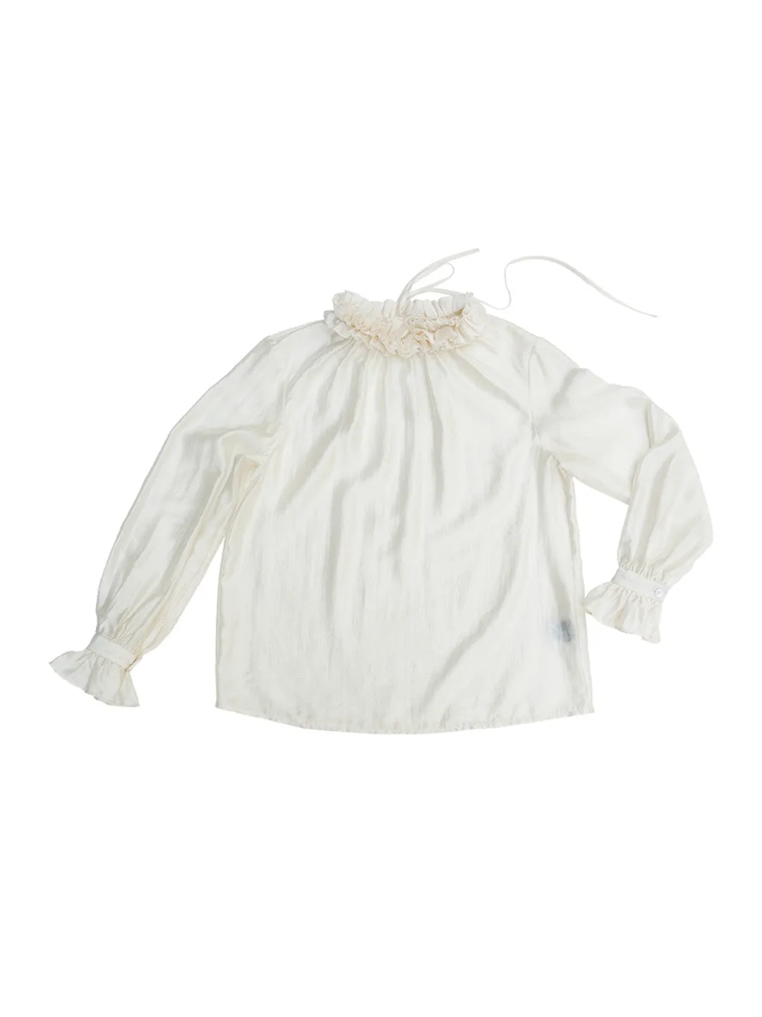 Chowxiaodou Petal Collar Shirt