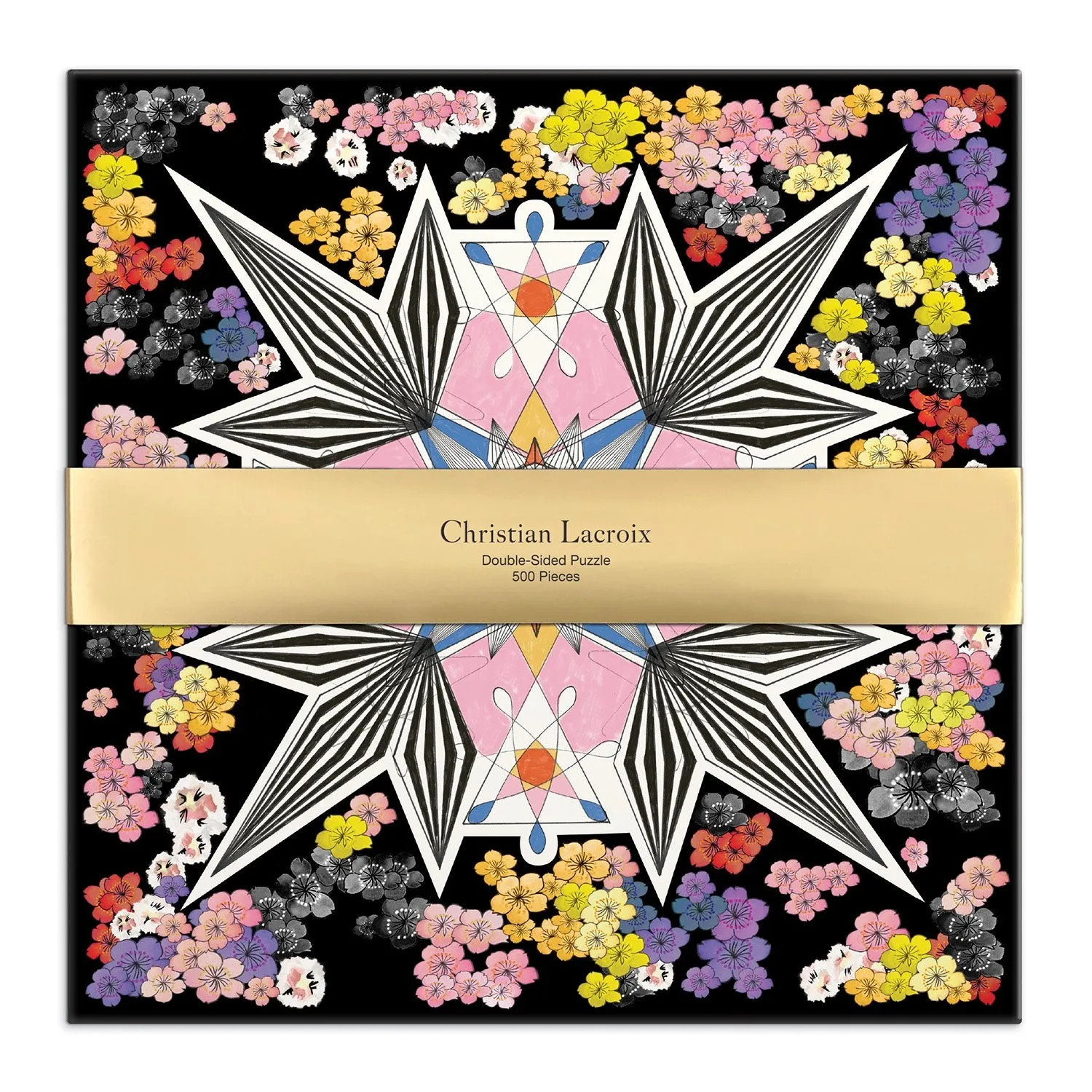 Christian Lacroix Flowers Galaxy Double-Sided 500 Piece Jigsaw Puzzle