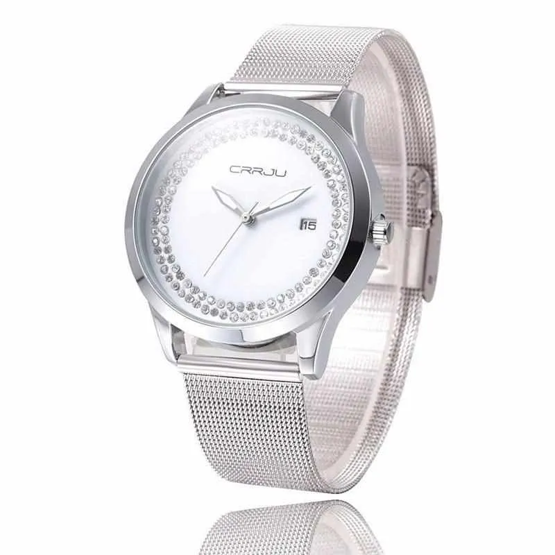 Classic Diamonds Women's Quartz Watch