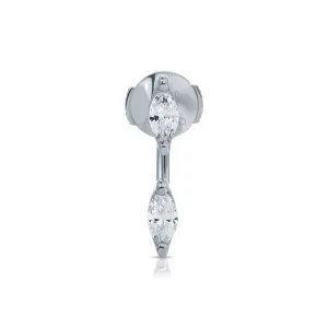 CLASSIC MARQUISE DIAMOND ORBIT EARRING