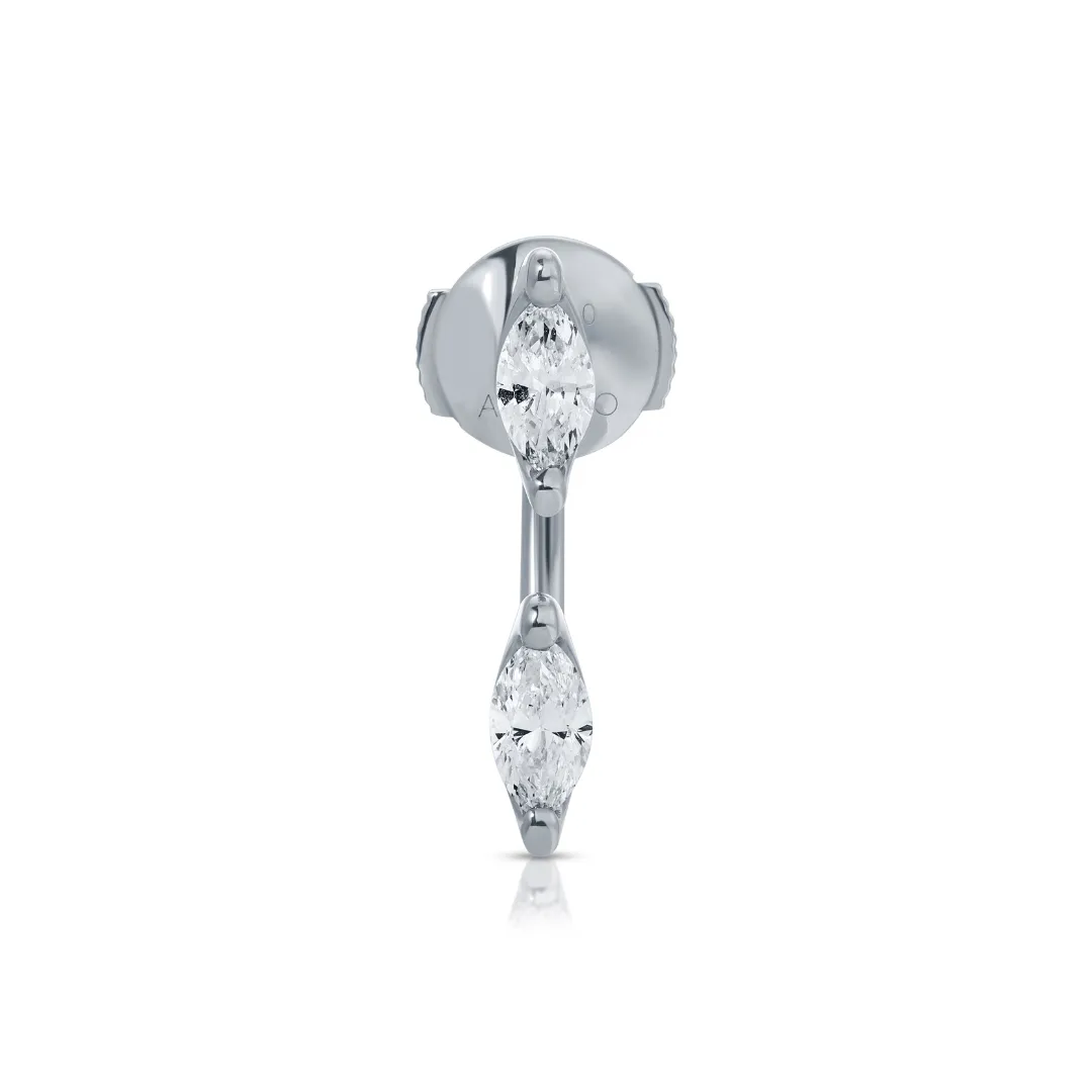 CLASSIC MARQUISE DIAMOND ORBIT EARRING