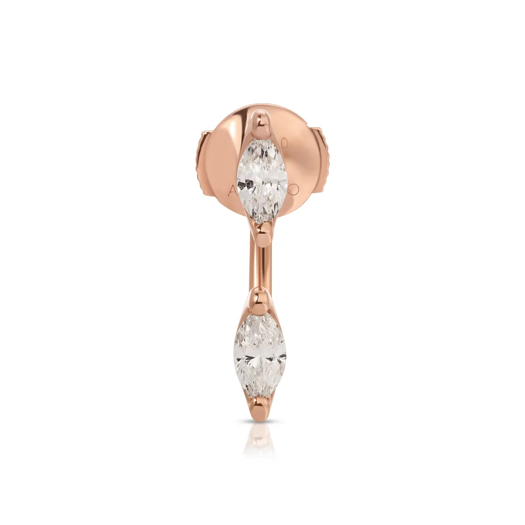 CLASSIC MARQUISE DIAMOND ORBIT EARRING