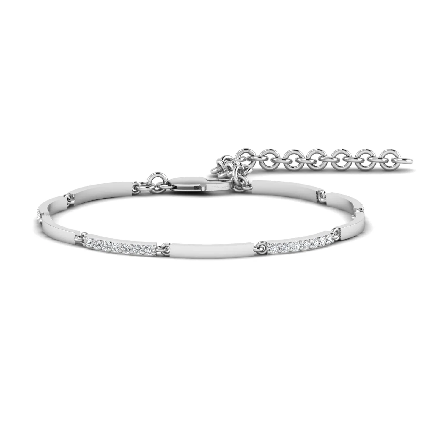 Classic Round Diamond Bracelet