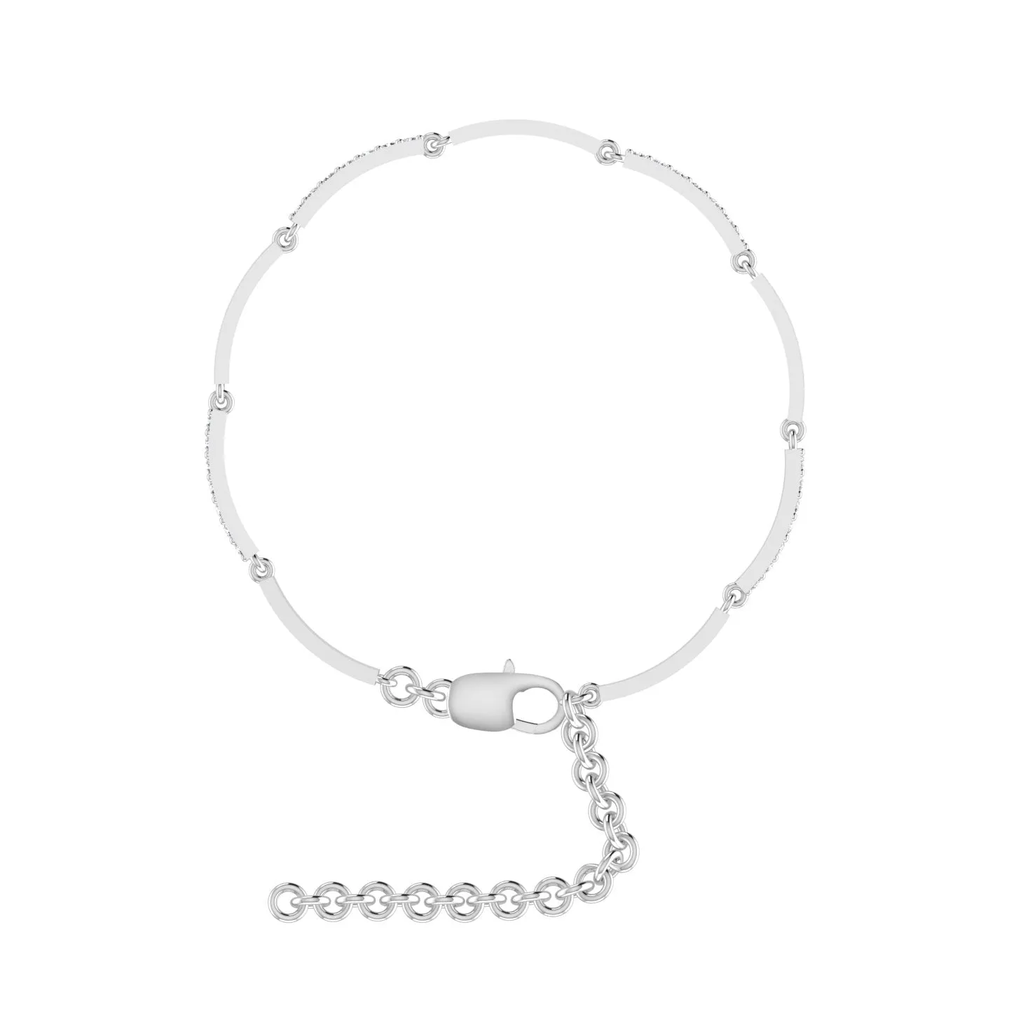 Classic Round Diamond Bracelet