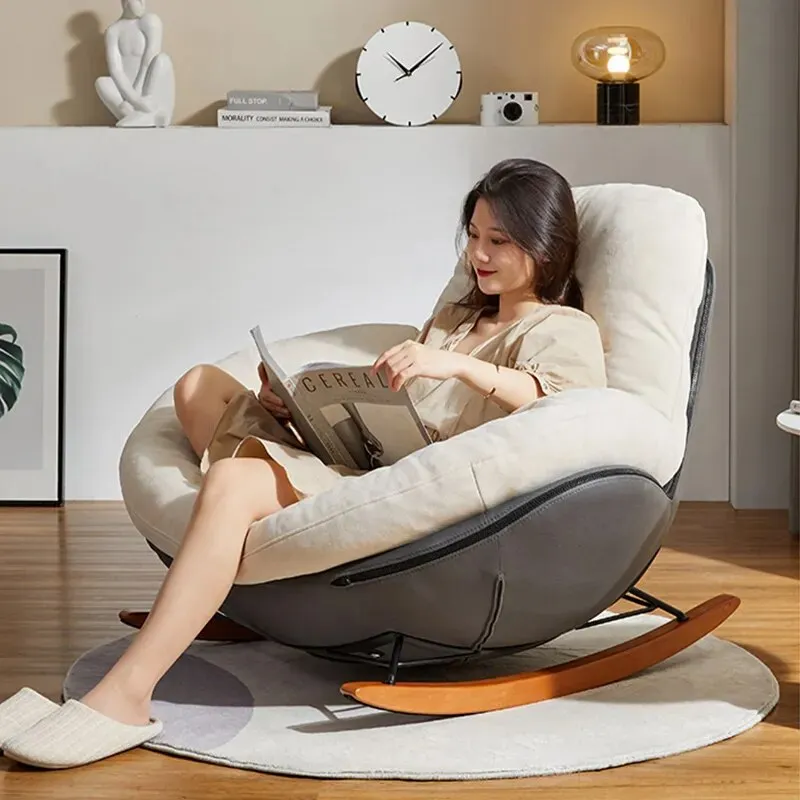 Cloud Comfort Nordic Rocking Chair