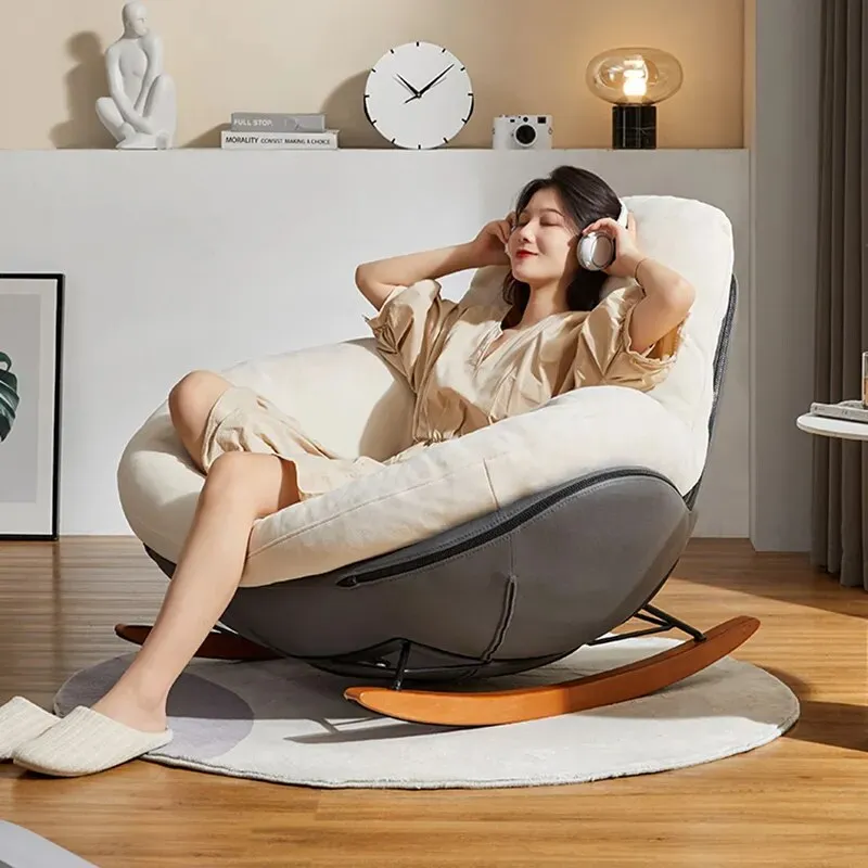 Cloud Comfort Nordic Rocking Chair