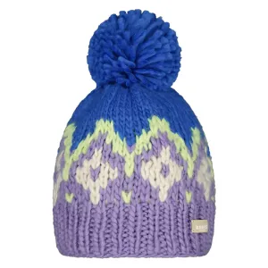 Curley Beanie - Purple