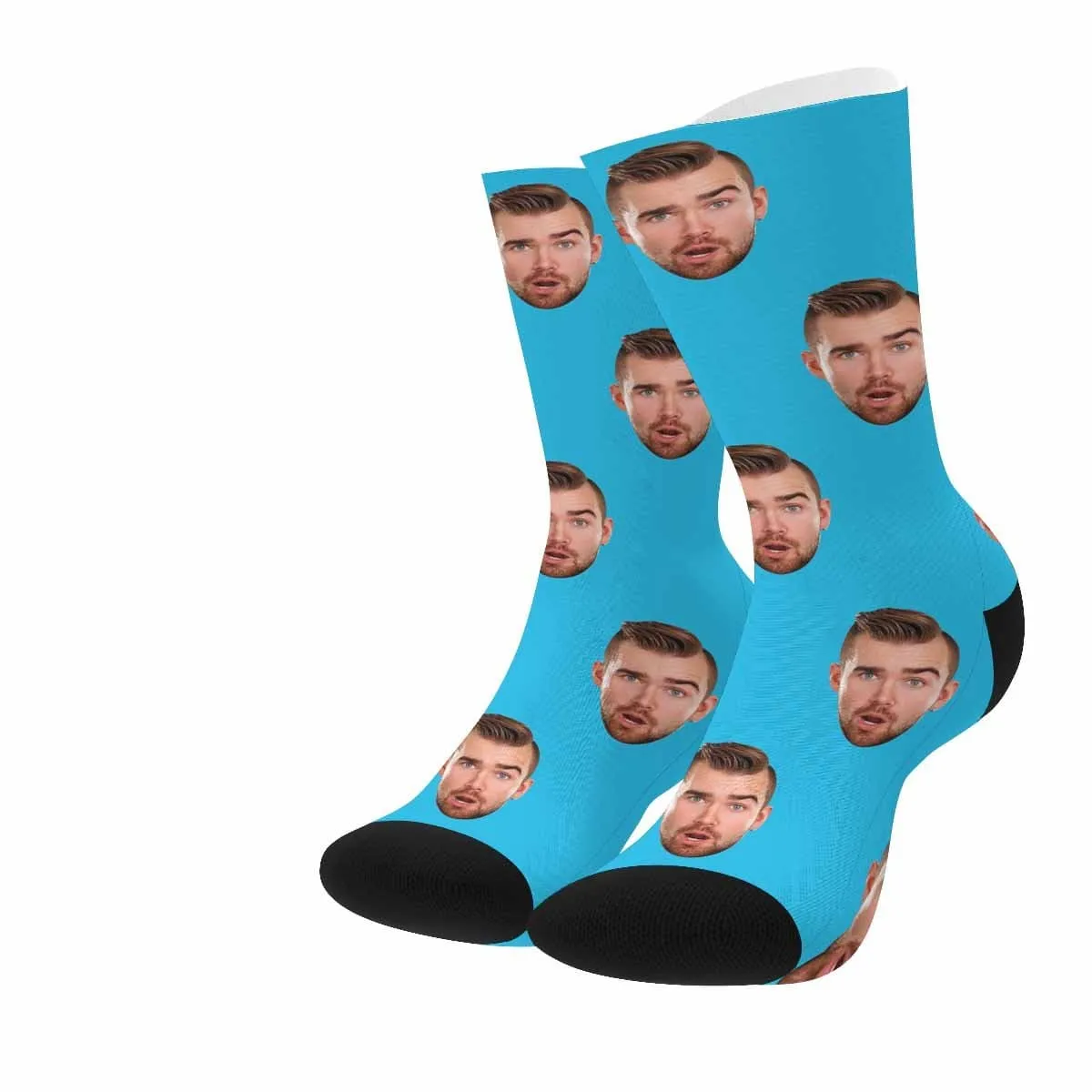 Custom Face Simple Socks