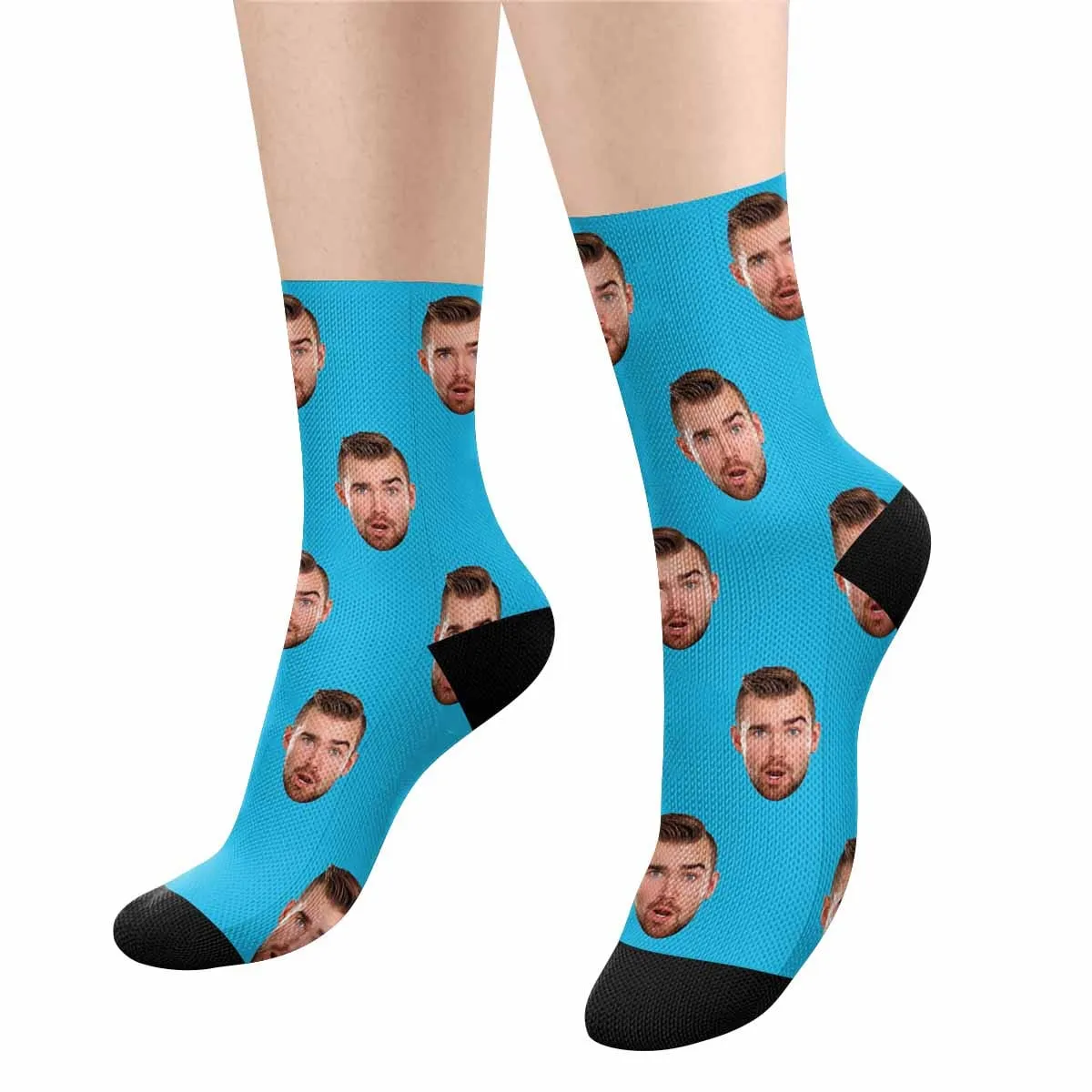 Custom Face Simple Socks