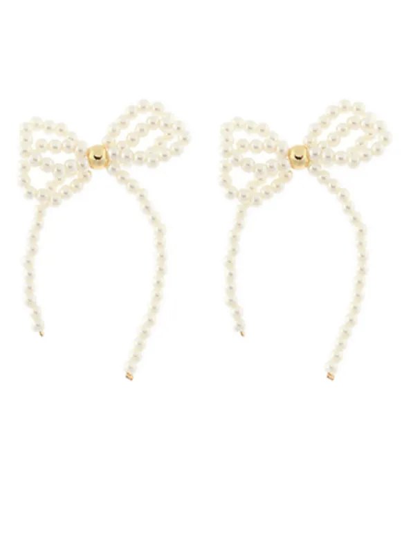 Dainty Bow Earrings