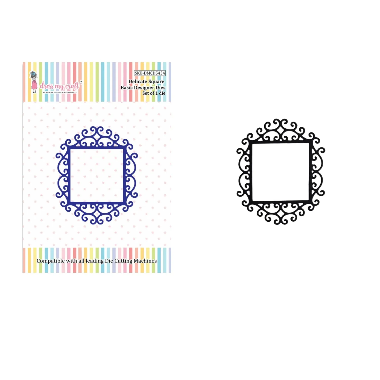 Delicate Square - Basic Designer Dies