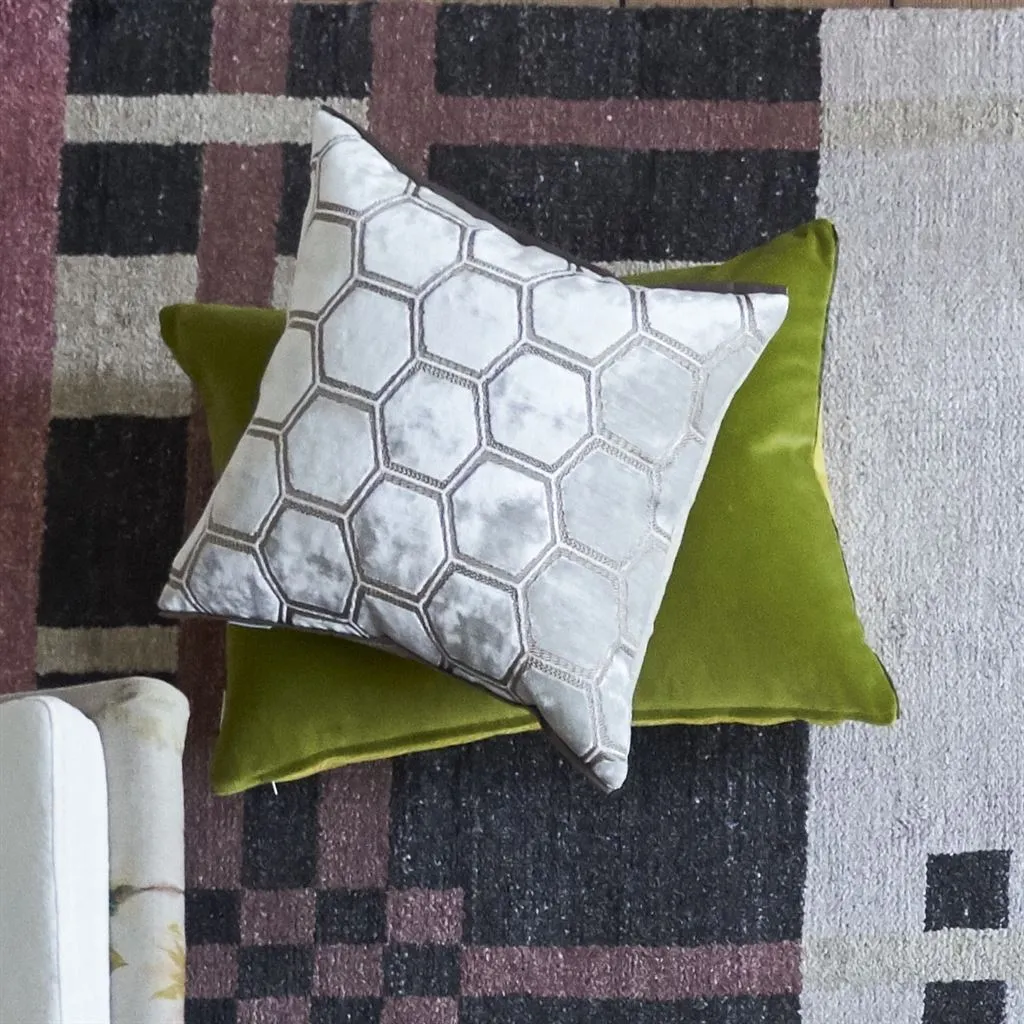 Designers Guild Manipur Oyster Decorative Pillow