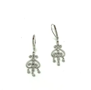 Diamond Accent Chandelier Style Earrings