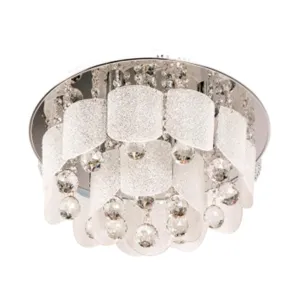 Diana Glass and Crystal LED Ceiling Light